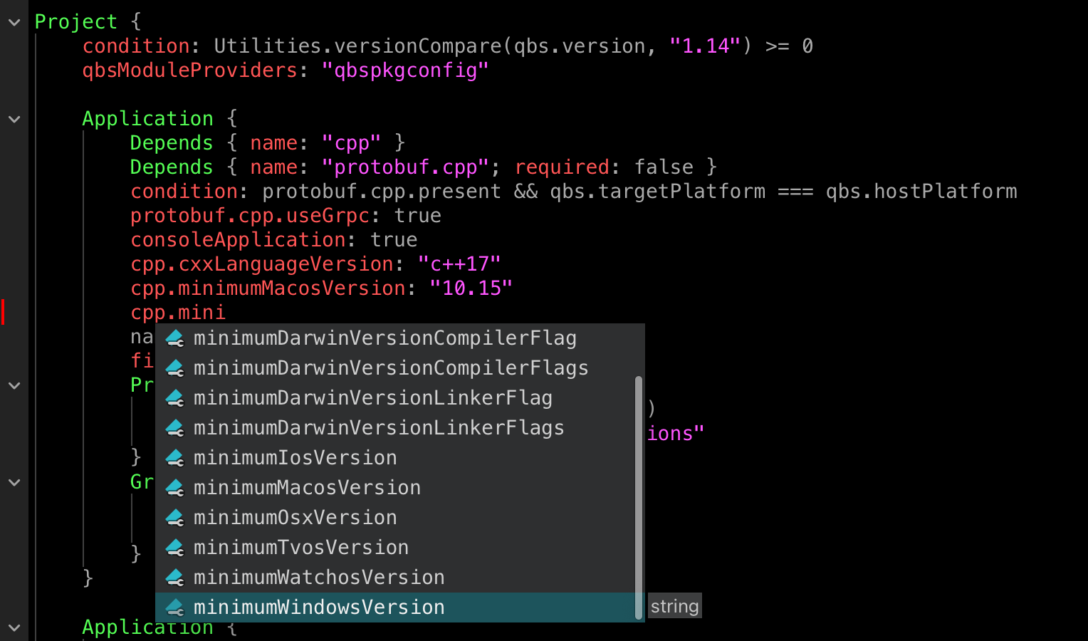autocompletion